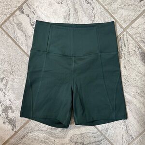 Girlfriend Collective High Rise Run Short, Moss